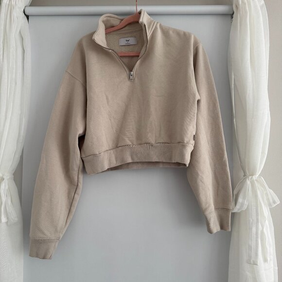 TNA cozy fleece quarter zip - Picture 1 of 3